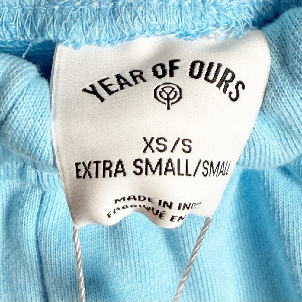 NWT Year of Ours Light Blue Joggers (XS/S) - Picture 9 of 16